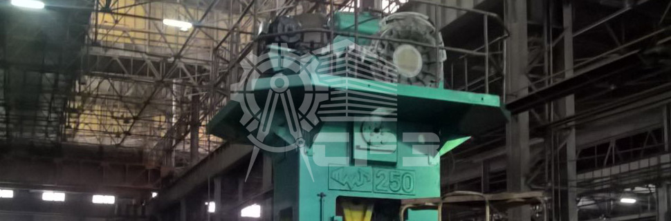 Выполнен капитальный ремонт с модернизацией электрической части пресса КБ9534